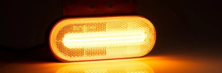 Фонарь габаритный FT-071 LED Fristom c функцией указателя поворота, со светоотражателем