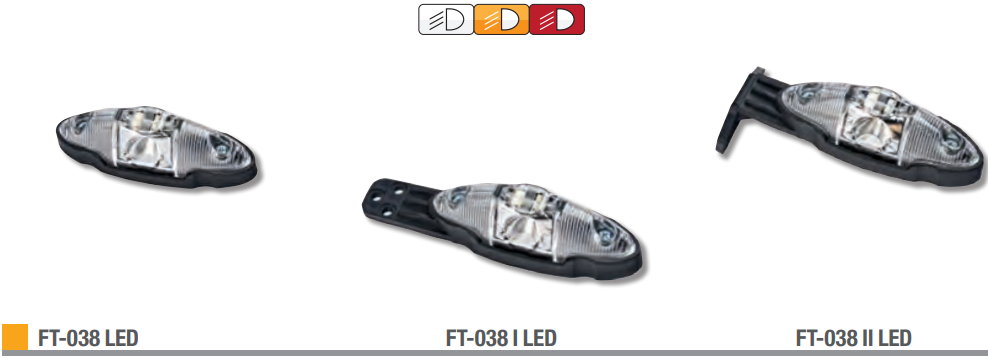 Фонарь габаритный FT-038 LED