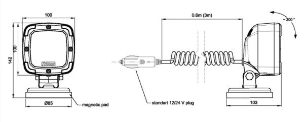 FT-063 LED MAG-4